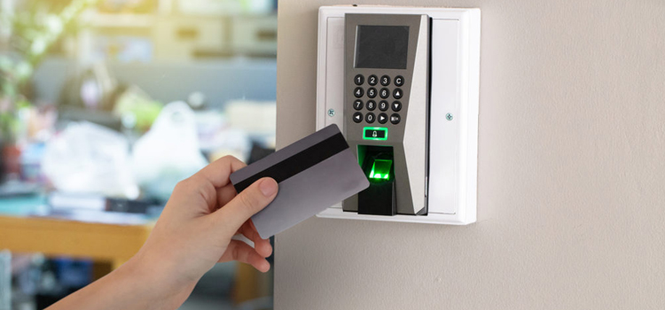 key card entry system Alum Rock