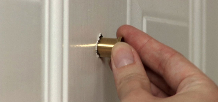 peephole door repair in Alum Rock